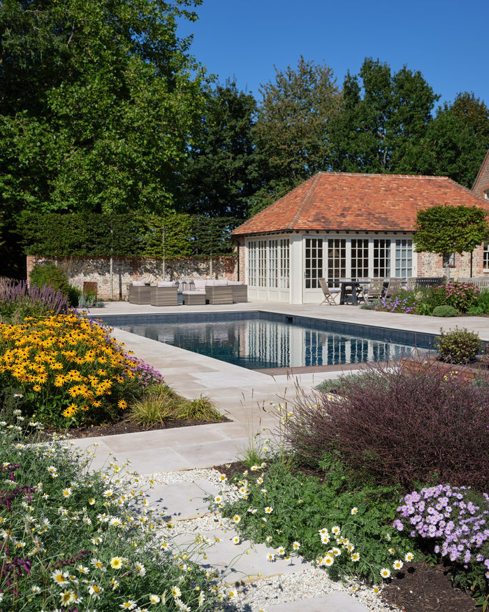 Buscot Limestone Etched Paving