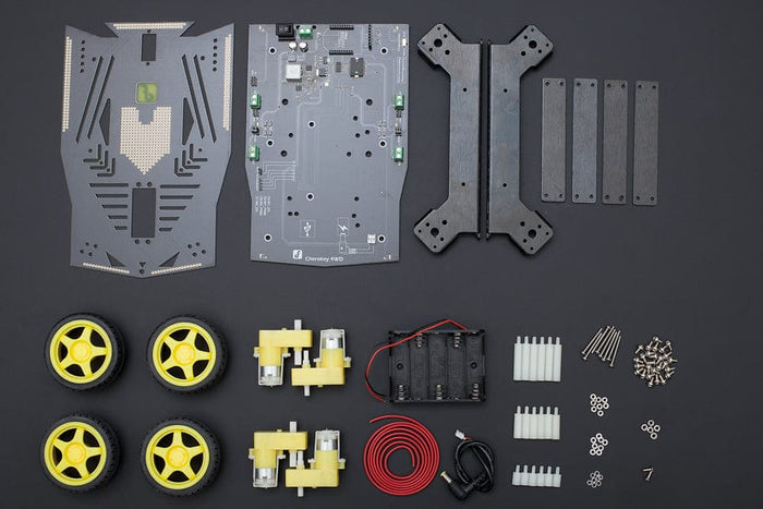 Cherokey: 4WD Mobile Robot for Arduino [Discontinued] by DFRobot - The Pi Hut