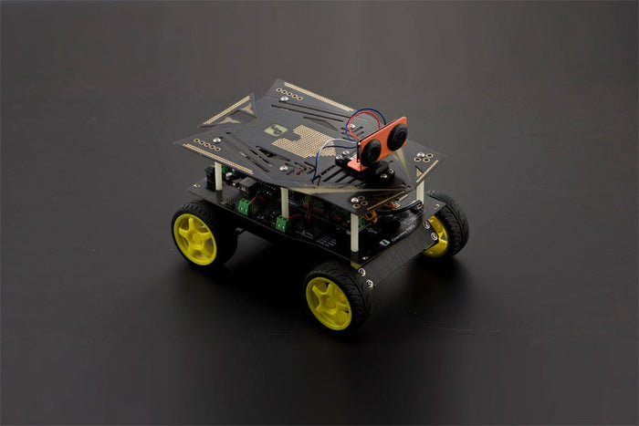 Cherokey: A 4WD Basic Robot Building Kit for Arduino [Discontinued] by DFRobot - The Pi Hut