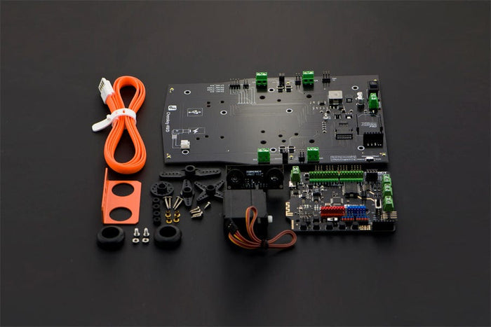 Cherokey: A 4WD Basic Robot Building Kit for Arduino [Discontinued] by DFRobot - The Pi Hut