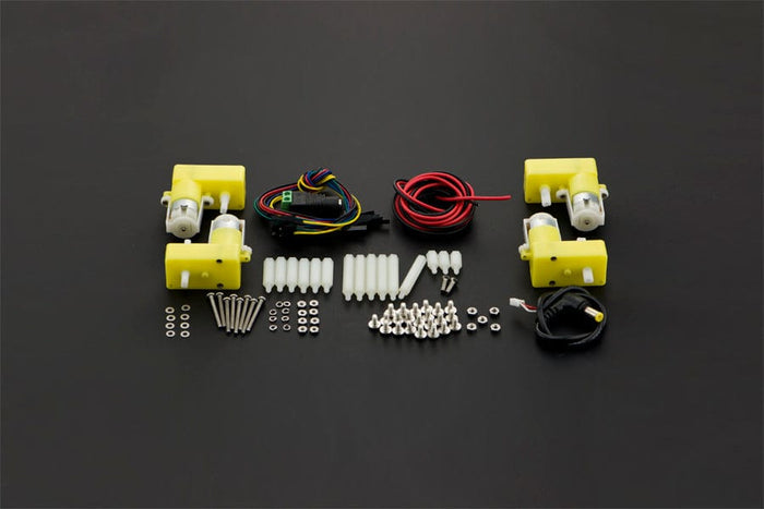 Cherokey: A 4WD Basic Robot Building Kit for Arduino [Discontinued] by DFRobot - The Pi Hut