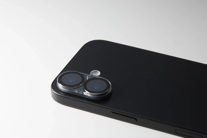 Clear hybrid camera lens cover for iPhone 17 — DEFF
