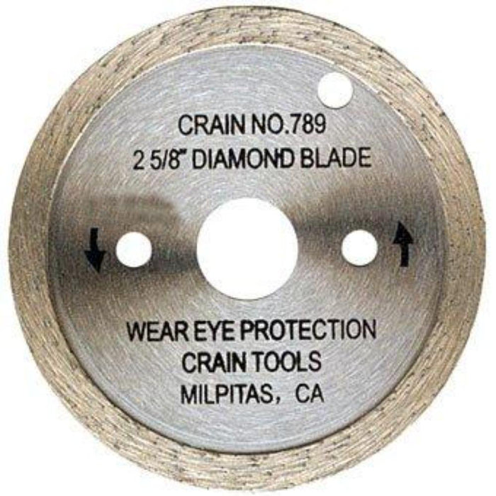 2-5/8" diamond blade disc for toe-kick saw, Crain 789