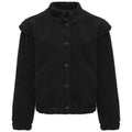 Dames jas bruin zwart s m l