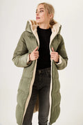Dames jas groen xs s m l xl xxl