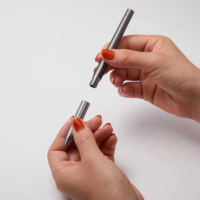 DeFF 1st Gen Refill Pen Jacket, Aluminum & Titanium — DEFF