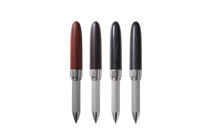 DeFF 5th Gen Refill Pen Jacket, Natural Wood & Carbon Fiber — DEFF