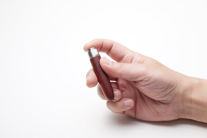 DeFF 5th Gen Refill Pen Jacket, Natural Wood & Carbon Fiber — DEFF