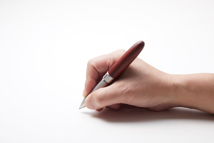 DeFF 5th Gen Refill Pen Jacket, Natural Wood & Carbon Fiber — DEFF