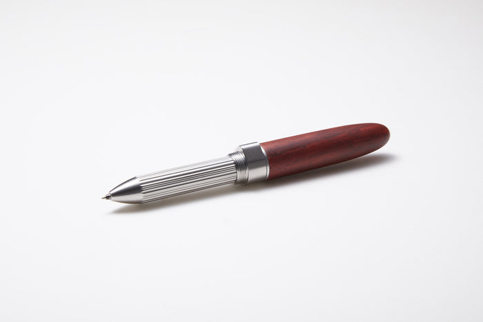DeFF 5th Gen Refill Pen Jacket, Natural Wood & Carbon Fiber — DEFF