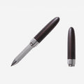 Ebony Wood + Stainless Steel / No Engraving Required