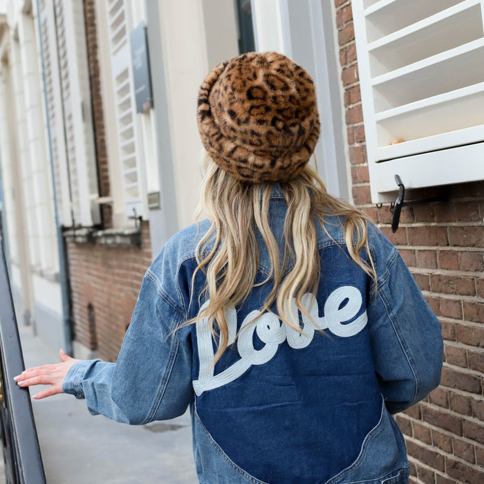 Denim jack hearts love back