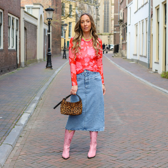 Denim rok