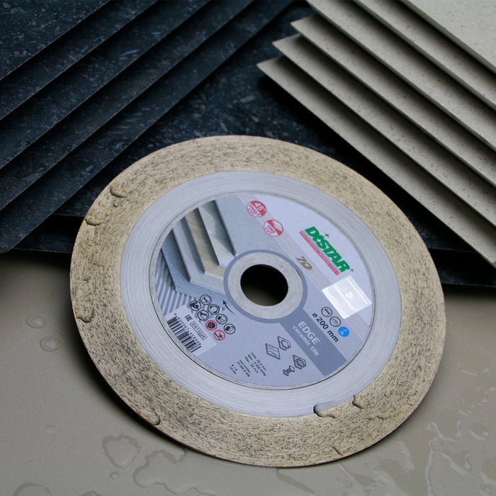 DISTAR Edge Blade – 45° Miter Diamond Blade for Porcelain Tile (7"–10") – product view 4