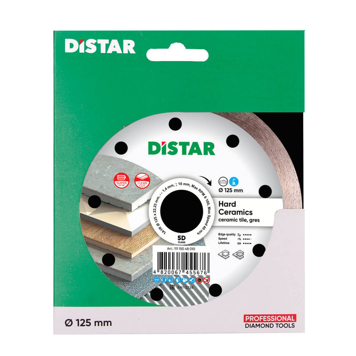 DISTAR Hard Ceramics – Wet Diamond Blade for Porcelain & Ceramic Tile (4.5"–16") – product view 5