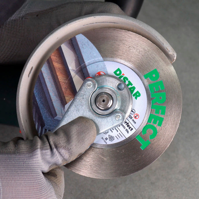 DISTAR Perfect Diamond Blade 4.5" & 5" – Ultra-Clean Cutting for Ceramic & Porcelain Tile – product view 6