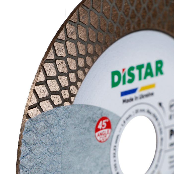 DISTAR PRO Gres Diamond Blade 4.5"–5" – Cut & Grind Ceramic and Porcelain Tile with One Tool – product view 3