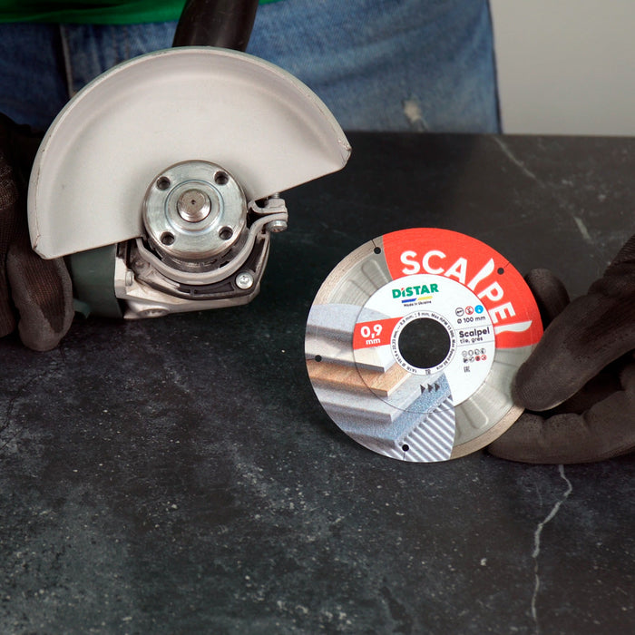 DISTAR Scalpel 4" Diamond Blade – Ultra-Thin Precision Cutting for Ceramic & Porcelain – product view 6