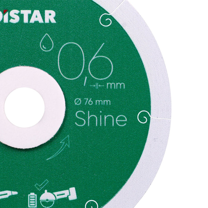 DISTAR Shine 5" Ultra-Thin Porcelain Diamond Blade – 0.6mm – product view 8