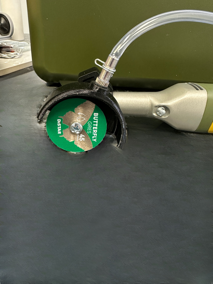 DISTAR Water Guard Kit for Proxxon LWB/A – Wet Cutting Accessory – product view 1