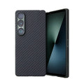 Xperia 1 VII protection bundle — DURO Kevlar Case (Black) with free Super Tough Glass — DEFF