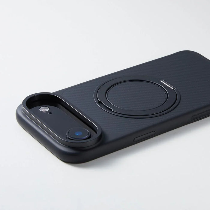 DURO® Ring Master Kevlar case with kickstand for iPhone 17 — DEFF