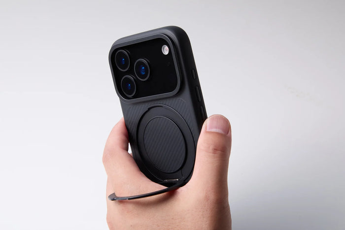 DURO® Ring Master Kevlar case with kickstand for iPhone 17 — DEFF