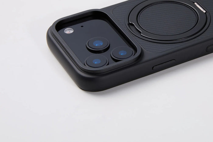 DURO® Ring Master Kevlar case with kickstand for iPhone 18 — DEFF