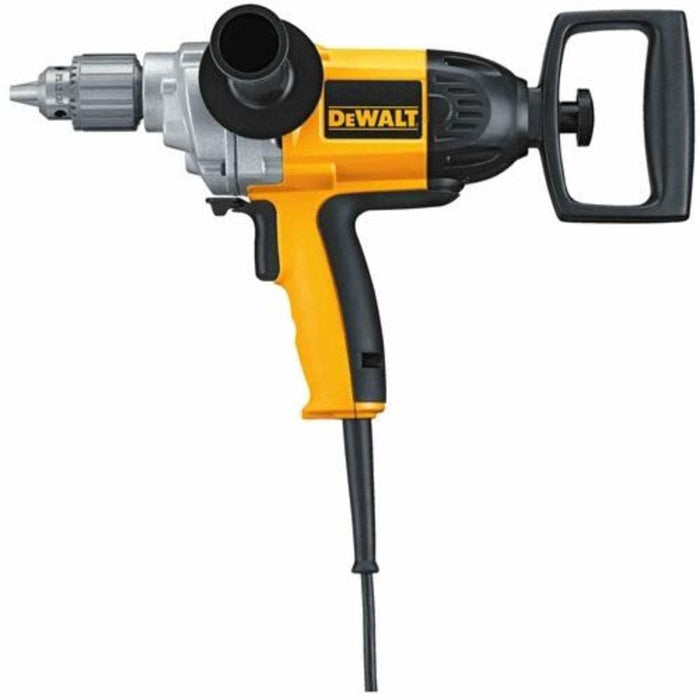 Dewalt 1/2 in mortar mixing drill with side handle and chuck