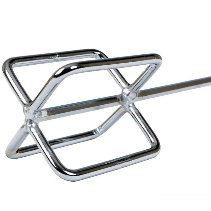 DW130v mixing paddle attachment with chrome cross-blade cage