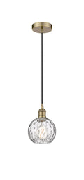 Edison Mini Pendant Antique Brass 10 Inch