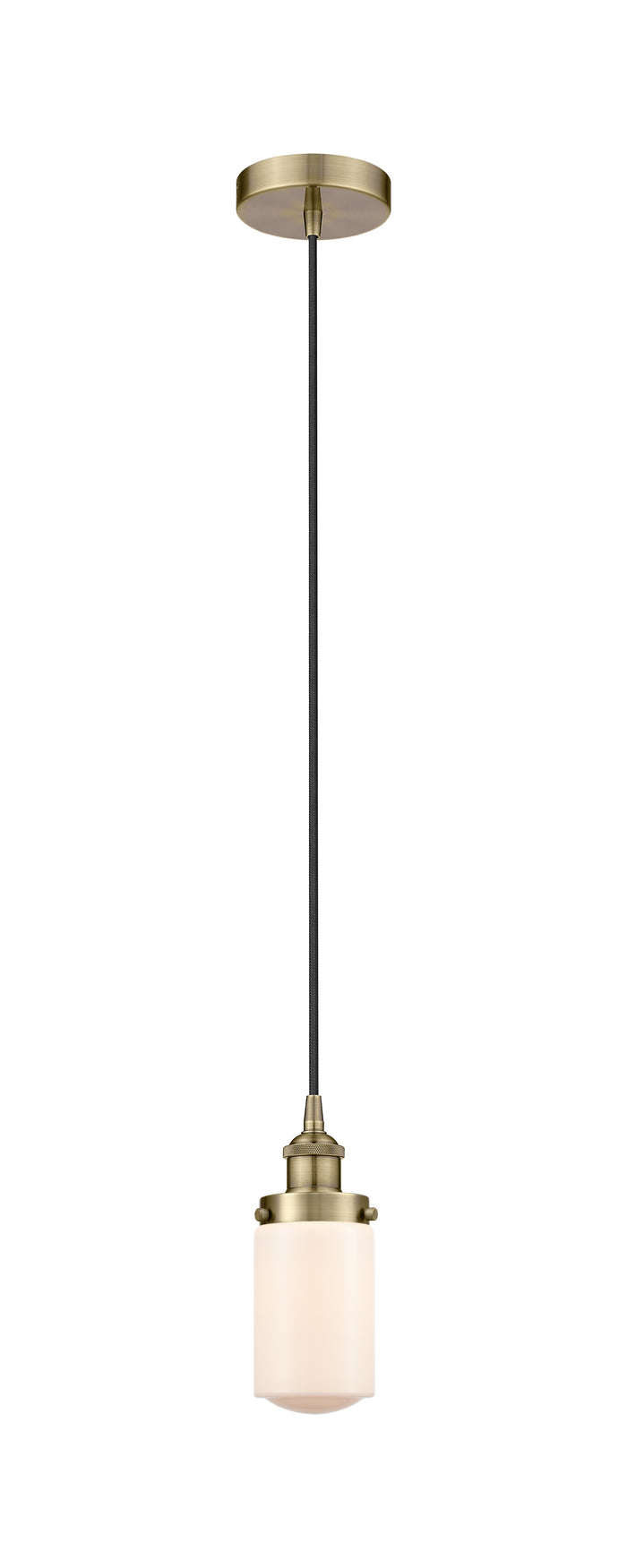 Edison Mini Pendant Antique Brass Finish