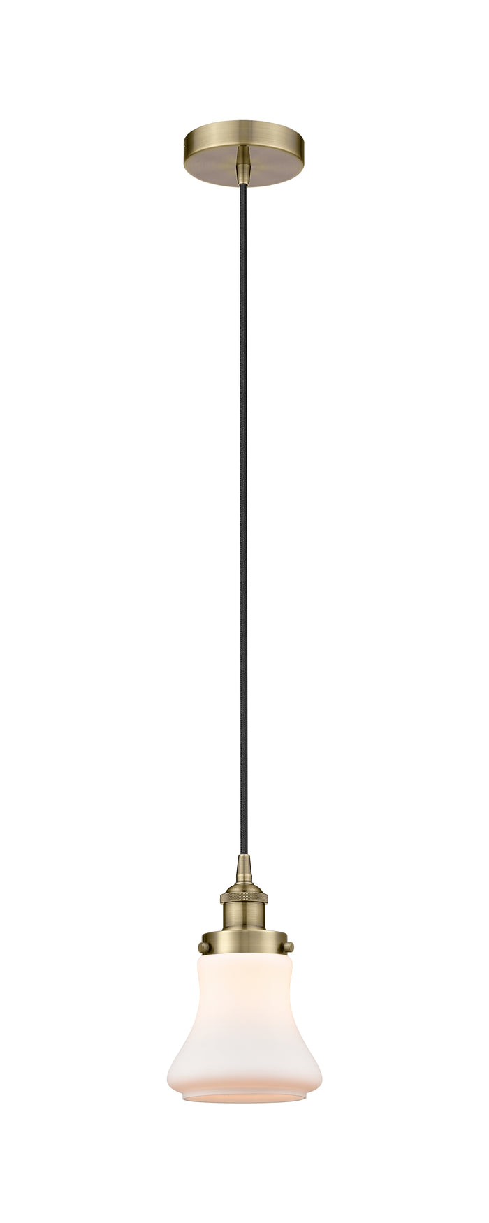 Edison Mini Pendant Antique Brass Finish