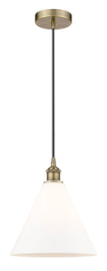 Edison Mini Pendant Antique Brass Glass