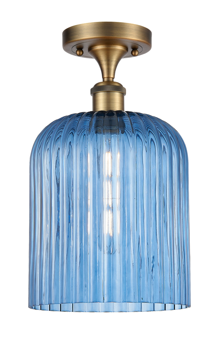 Brushed Brass / Princess Blue