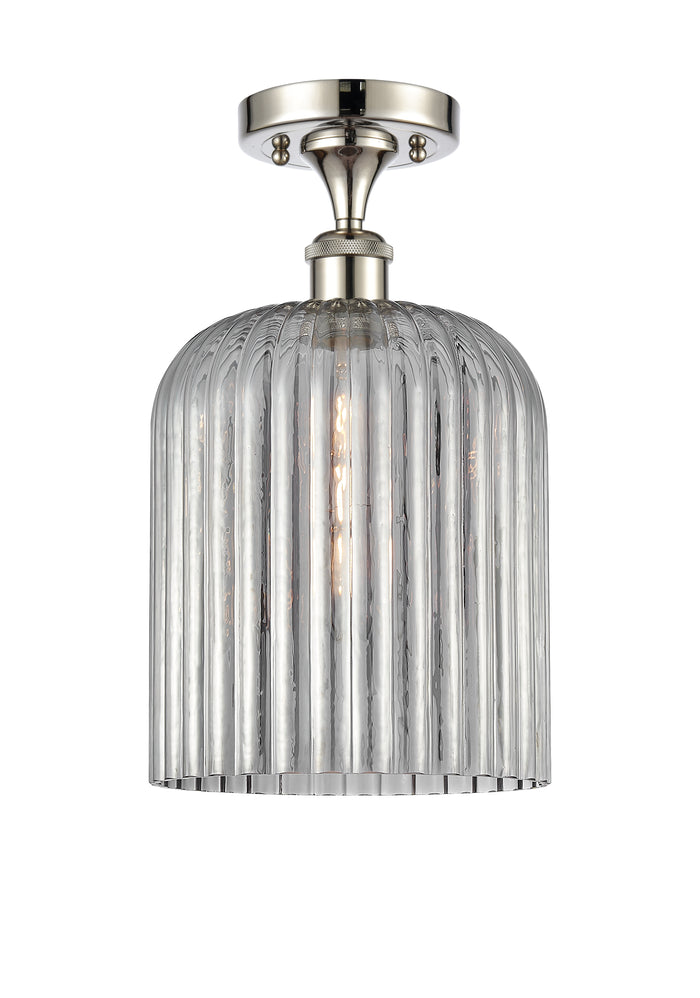 Polished Nickel / Light Smoke