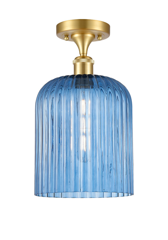 Satin Gold / Princess Blue