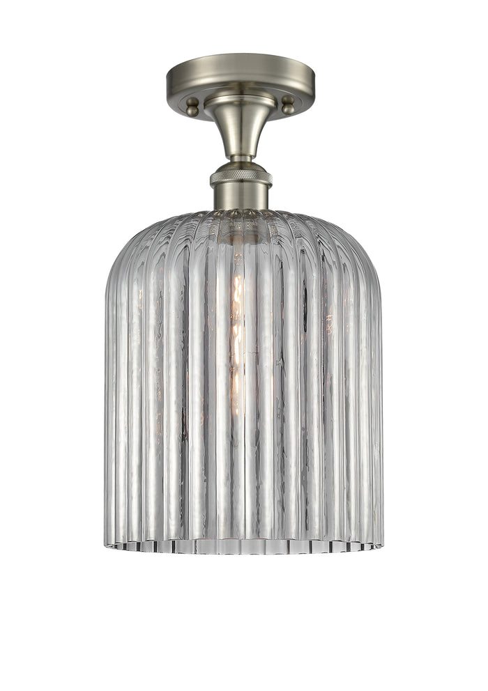 Brushed Satin Nickel / Light Smoke
