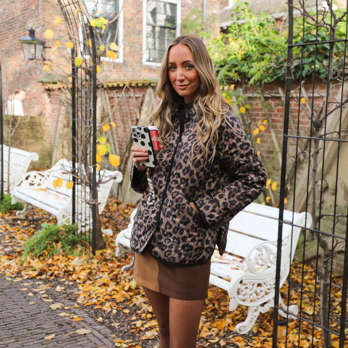 Emily jacket natural leo