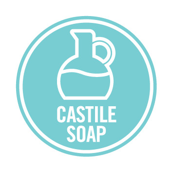 Castile soap icon — Eucalyptus Multi Purpose Cleaner sample is plant-based