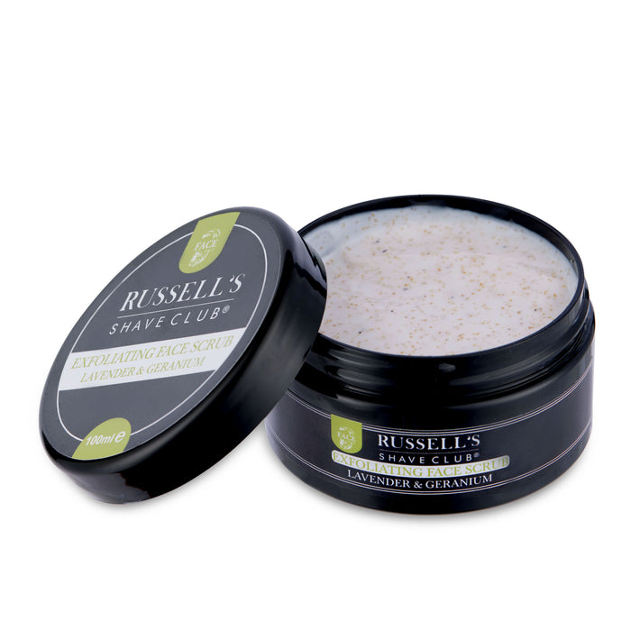 Exfoliating Face Scrub with Lavender & Geranium - 100ml