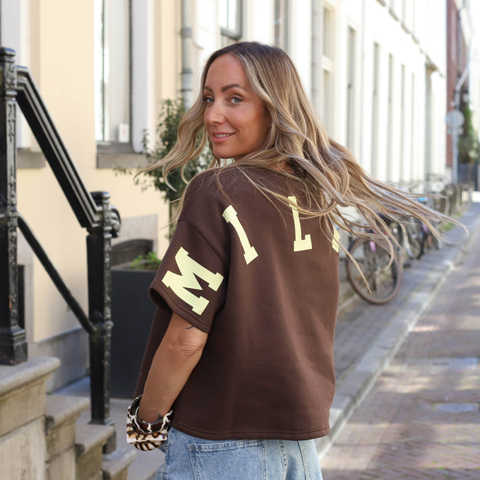 Fancy neck shirt hot fudge Milan