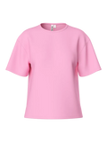 Fancy neck shirt pink Rome