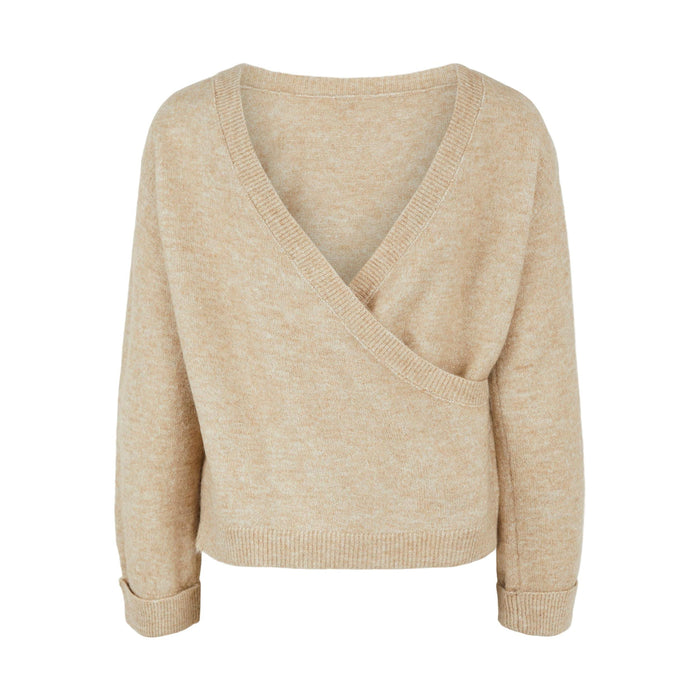 Fanna reversible knit pebble