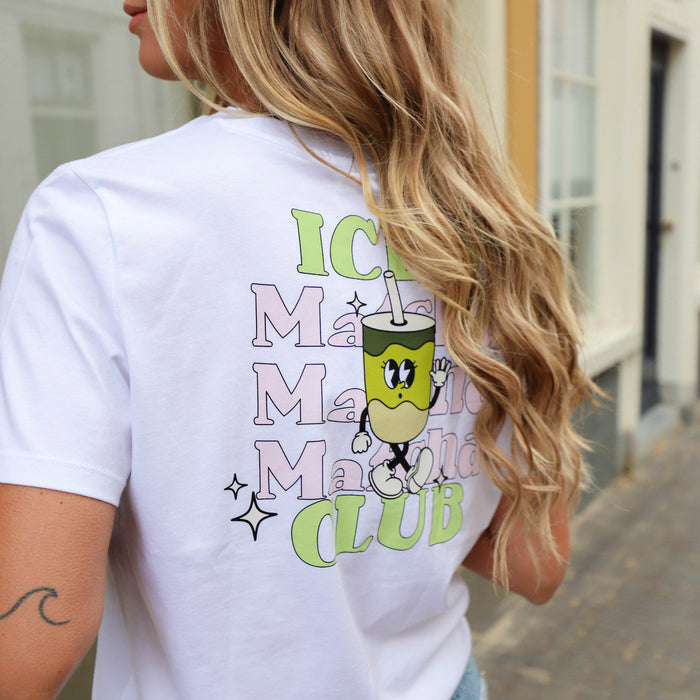Fast Ria tee iced matcha club