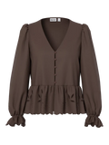 Feluca blouse hot fudge