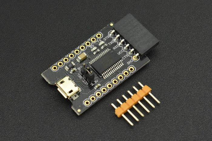 Fermion: FTDI Basic Breakout 3.3/5V (Arduino Compatible) by DFRobot - The Pi Hut