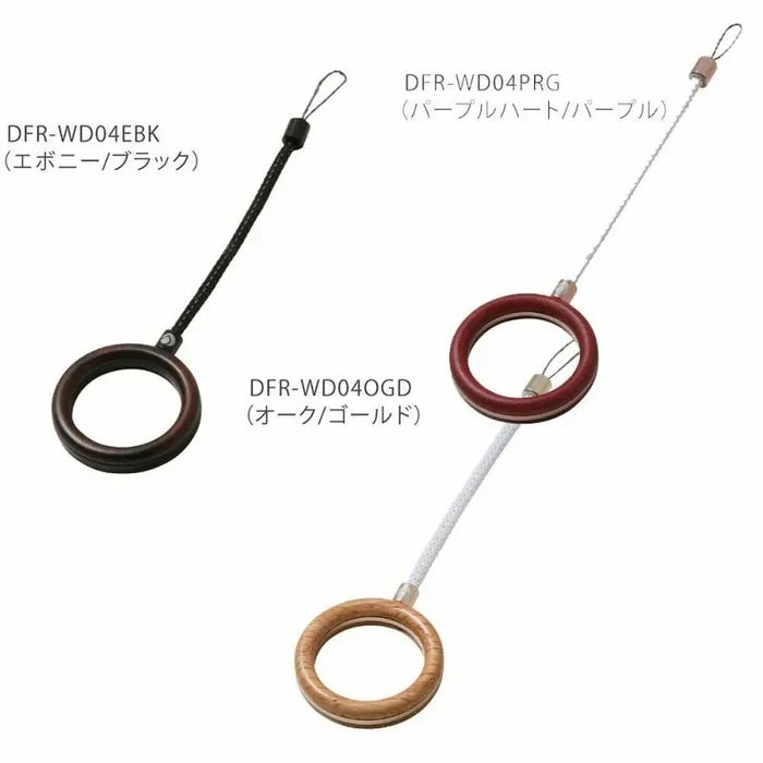 Finger ring strap phone grip in aluminum and carbon fiber — DEFF