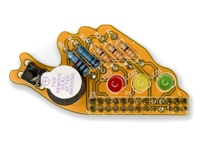 Fish Dish - GPIO LED Buzzer Board [Discontinued] by ModMyPi - The Pi Hut