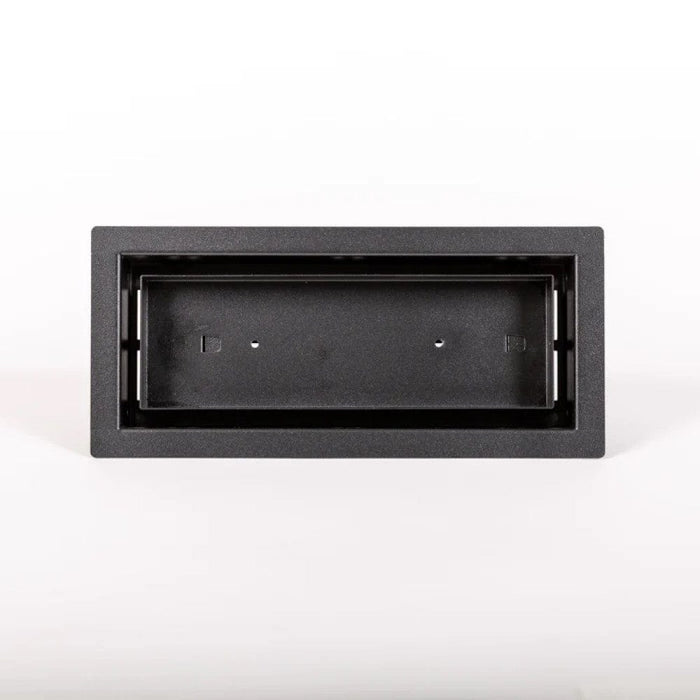 Framed OG floor vent with dark rectangular frame and open vent slot